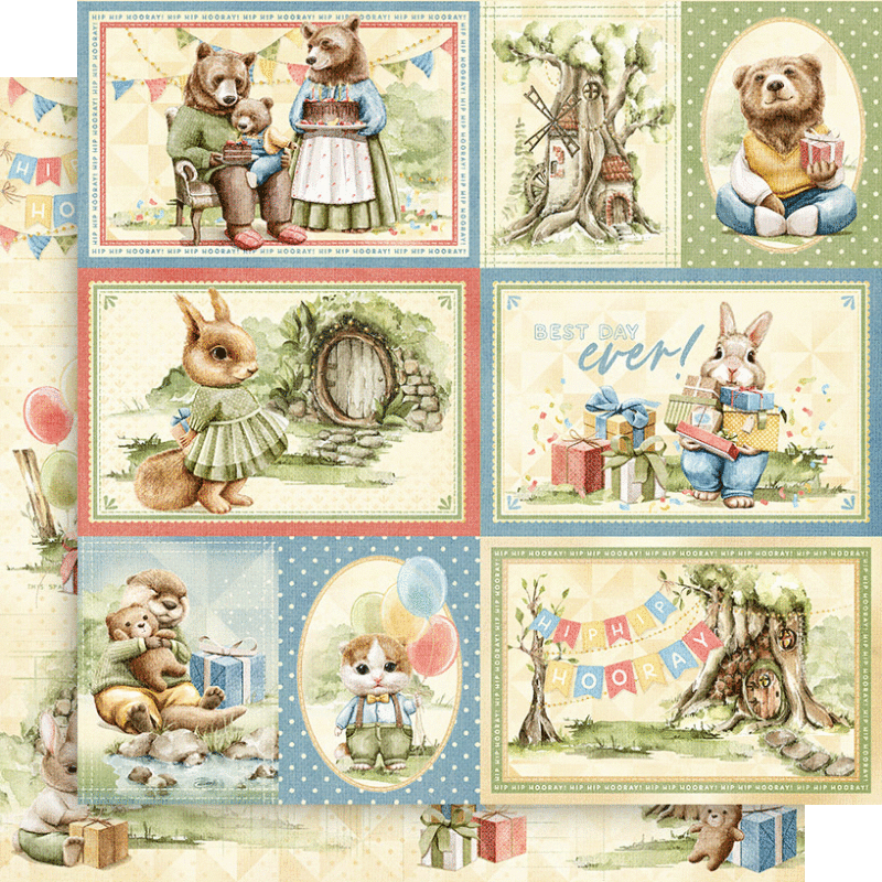 Hip Hip Hooray 12×12 Collection Pack by Graphic 45