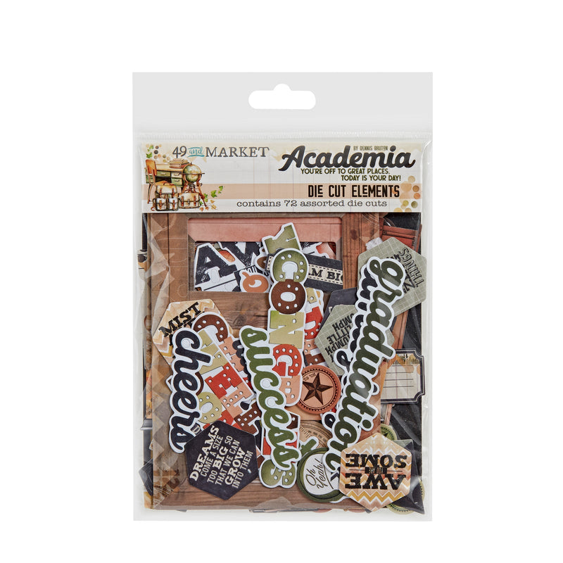 49 and Market Academia Die Cuts - Craftywaftyshop