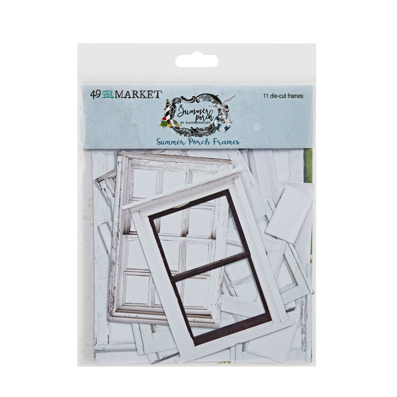 49 and Market Summer Porch Die - Cut Frames - Craftywaftyshop