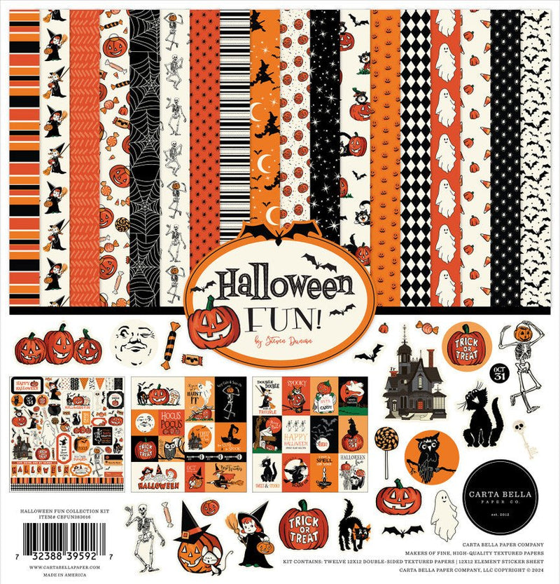 Carta Bella Halloween Fun Collection Kit - Craftywaftyshop