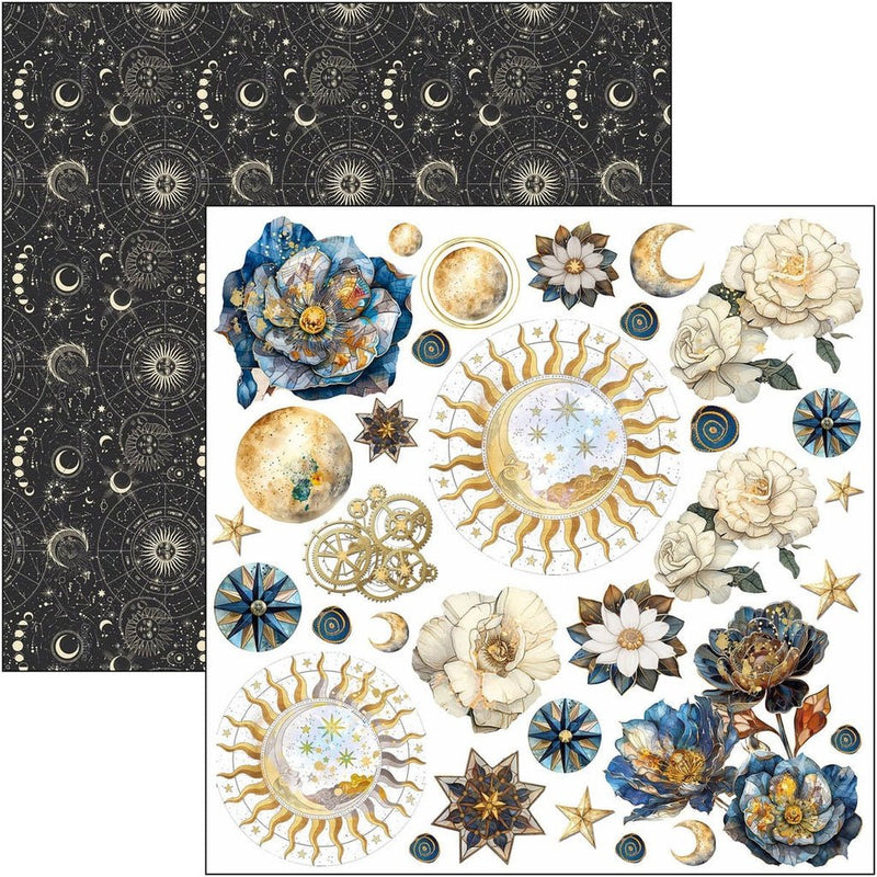 Celestial Fussy Cut Pad 6"x6" by Ciao Bella - Craftywaftyshop
