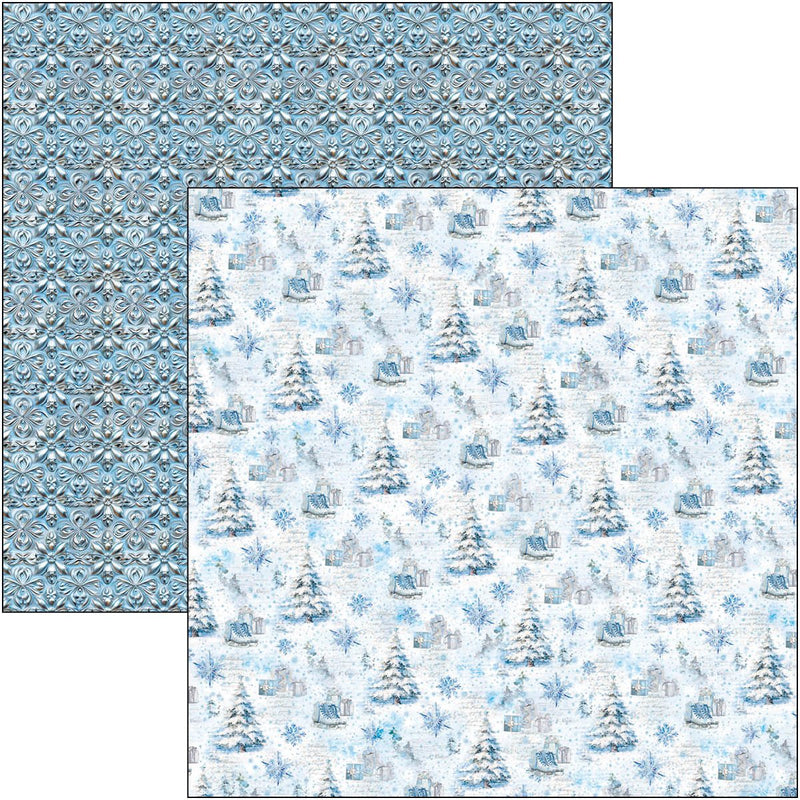 Ciao Bella Elegance of Blue Pad 8"x8" - Craftywaftyshop