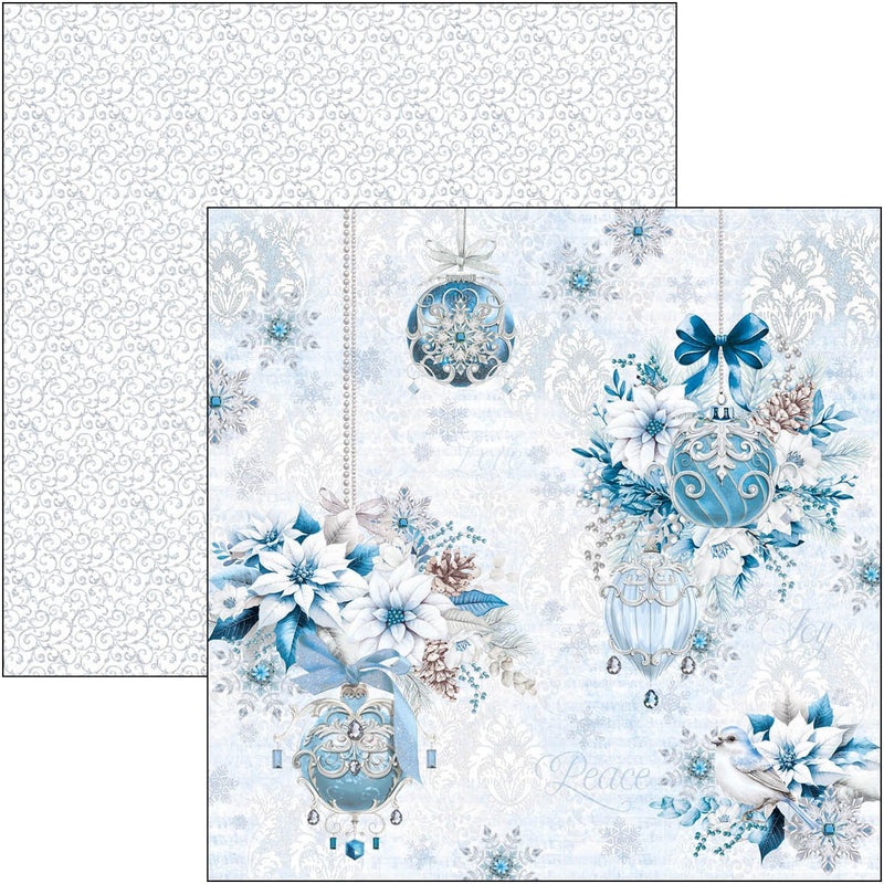 Ciao Bella Elegance of Blue Pad 8"x8" - Craftywaftyshop