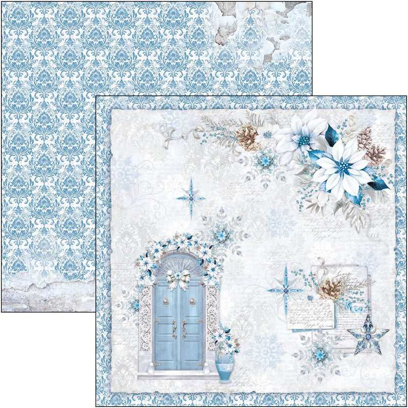 Ciao Bella Elegance of Blue Pad 8"x8" - Craftywaftyshop