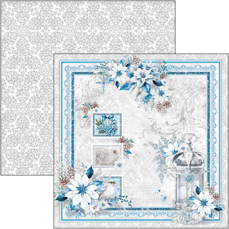 Ciao Bella Elegance of Blue Pad 8"x8" - Craftywaftyshop