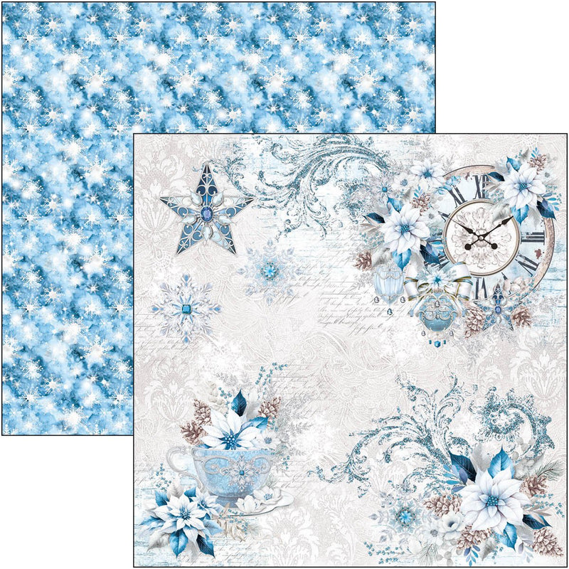 Ciao Bella Elegance of Blue Pad 8"x8" - Craftywaftyshop