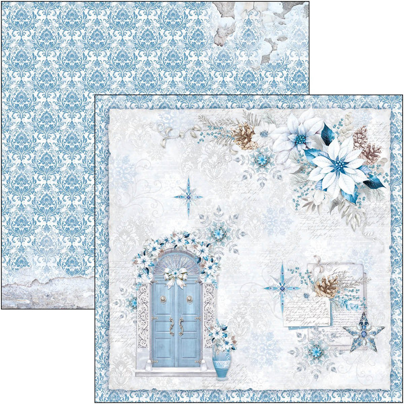 Ciao Bella Elegance of Blue Paper Pad 12"x12" - Craftywaftyshop