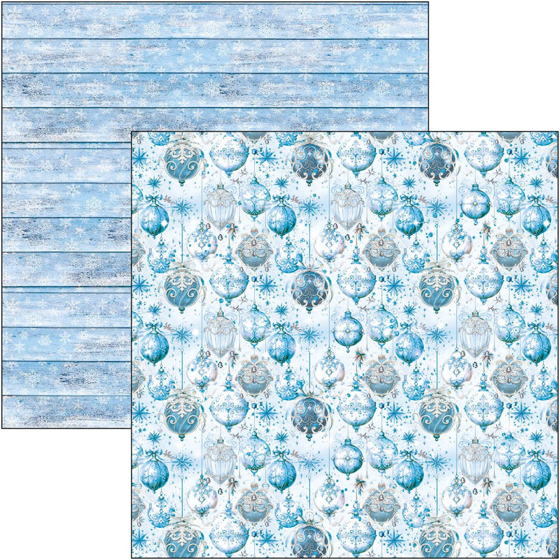 Ciao Bella Elegance of Blue Patterns Pad 12"x12" - Craftywaftyshop