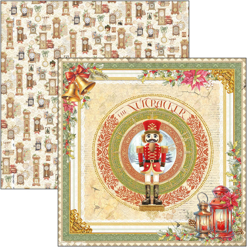 Ciao Bella The Nutcracker Paper Pad 8"x8" - Craftywaftyshop