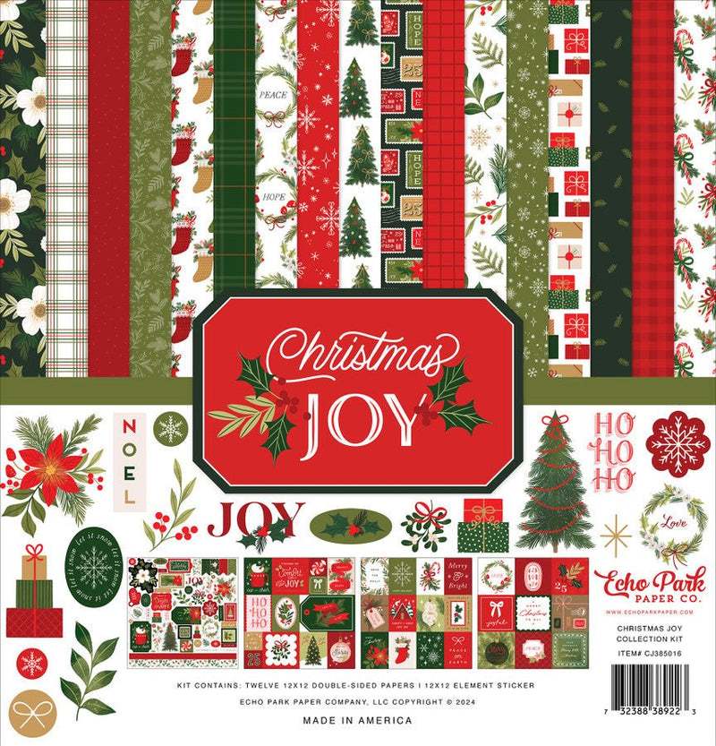 Echo Park Christmas Joy Collection Kit - Craftywaftyshop