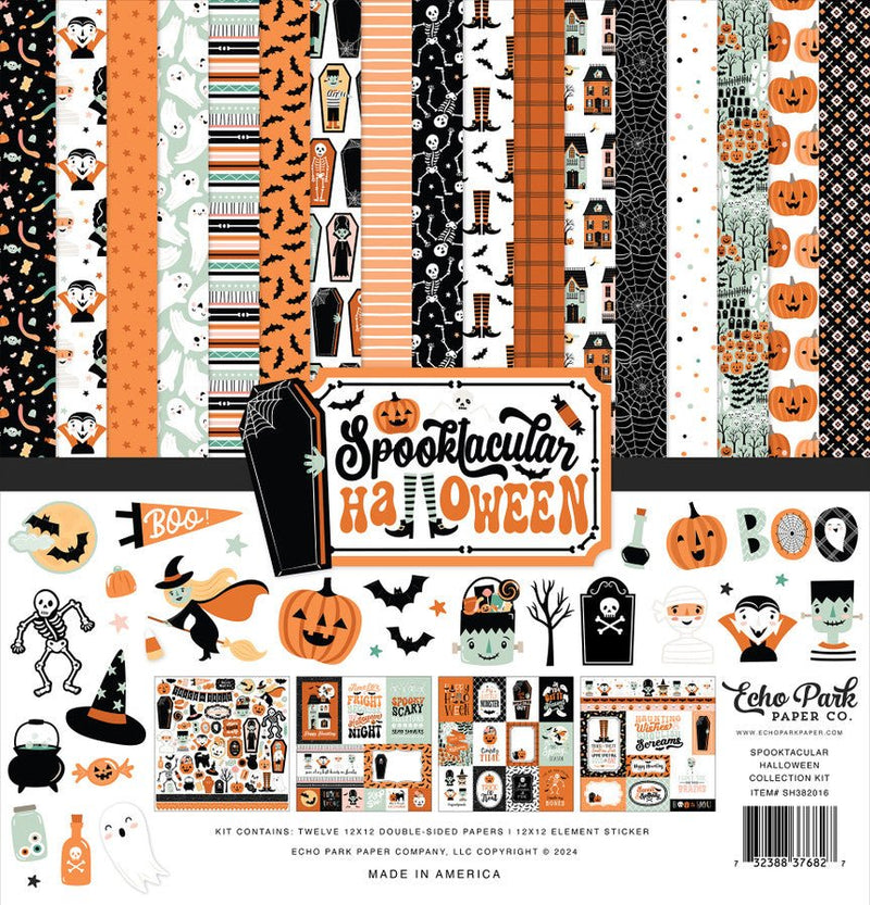 Echo Park Spooktacular Halloween Collection Kit - Craftywaftyshop