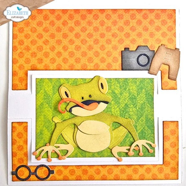 Freddy the Frog Die Set by Elizabeth Craft Designs - Craftywaftyshop