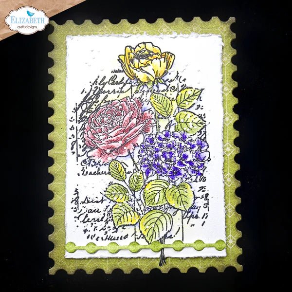 Love & Roses Stamp Set by Elizabeth Craft Designs - Craftywaftyshop