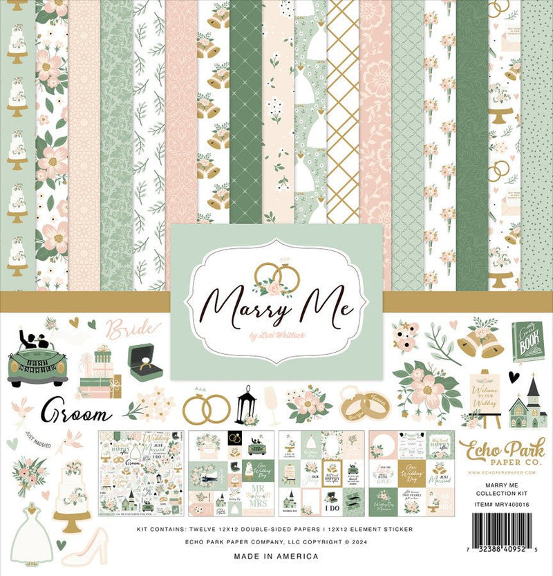 Marry Me Collection Kit by Echo Park - Craftywaftyshop