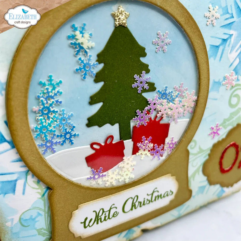 Snow Globe Fun by Elizabeth Craft Designs - Craftywaftyshop