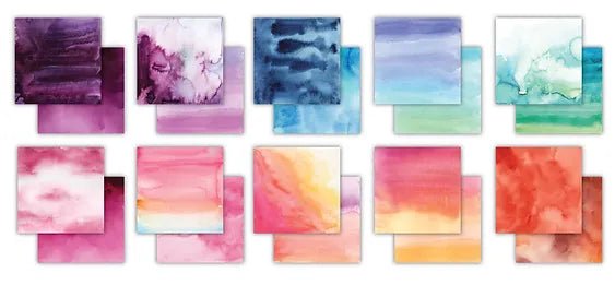 The Essential Craft Papers 6x6 Ombré by Craft Consortium - Craftywaftyshop