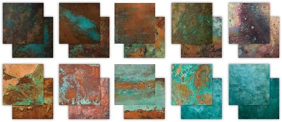 The Essential Craft Papers 6x6 Patina by Craft Consortium - Craftywaftyshop