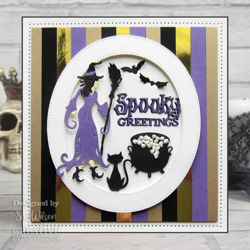 Creative Expressions Jamie Rodgers Witches Cauldron Craft Die - Craftywaftyshop