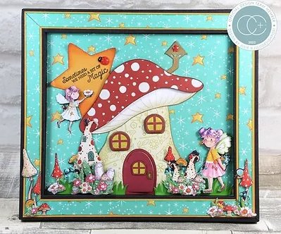 Fairy Wishes Premium Paper Pad 12 x 12 by Craft Consortium - Craftywaftyshop