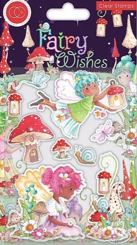 Fairy Wishes Stamp Set Friends by Craft Consortium - Craftywaftyshop