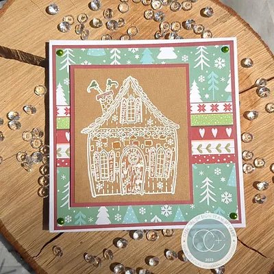 It's Snome Time 2 Northern Lights 6x8 Polymer Stamp Set by Craft Consortium - Craftywaftyshop