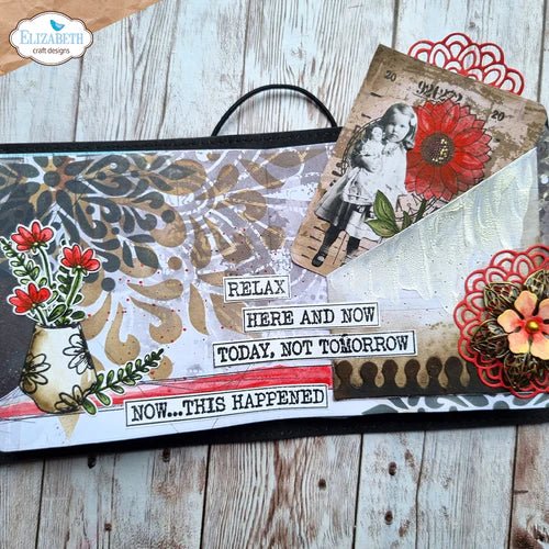 Journal Stencils 1 by Elizabeth Craft Designs - Craftywaftyshop