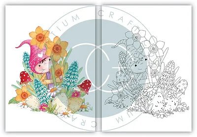 Let Spring Begin A6 Premium Marker Pad by Craft Consortium - Craftywaftyshop