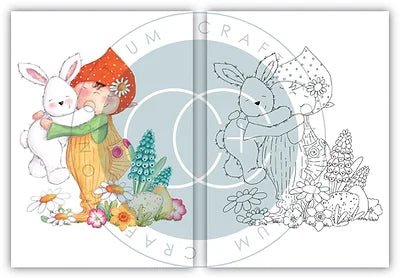 Let Spring Begin A6 Premium Marker Pad by Craft Consortium - Craftywaftyshop