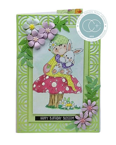 Let Spring Begin Stamp Set Bunny by Craft Consortium - Craftywaftyshop