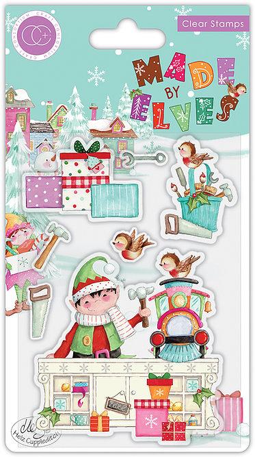 Made by Elves Workshop Stamp Set by Craft Consortium - Craftywaftyshop