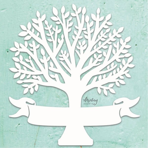 Mintay Chippies Decor Family Tree - Craftywaftyshop