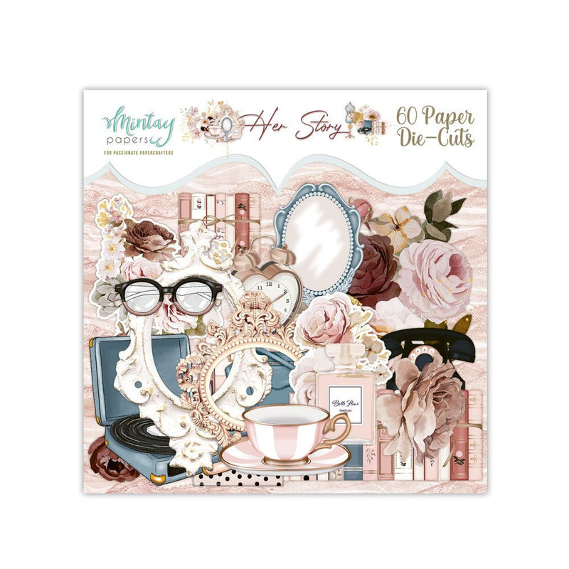 Mintay Her Story Paper Die Cuts - Craftywaftyshop