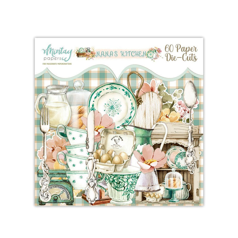 Mintay Nanas Kitchen Paper Die Cuts - Craftywaftyshop