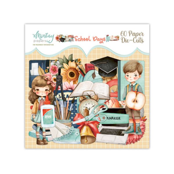 Mintay School Days Die Cuts - Craftywaftyshop