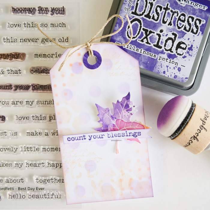 Ranger Tim Holtz Distress Oxide Pad Villainous Potion - Craftywaftyshop