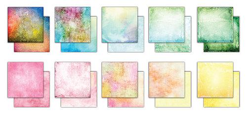 The Essential Craft Papers 6x6 Grunge Light Tones by Craft Consortium - Craftywaftyshop