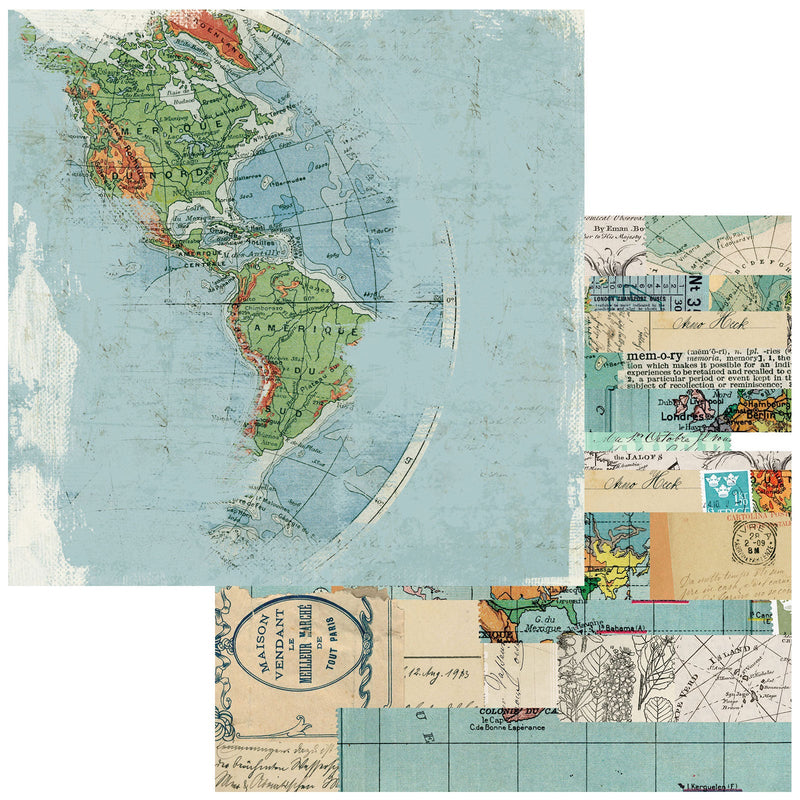 Wherever 12×12 Collection Pack by 49 And Market - Craftywaftyshop