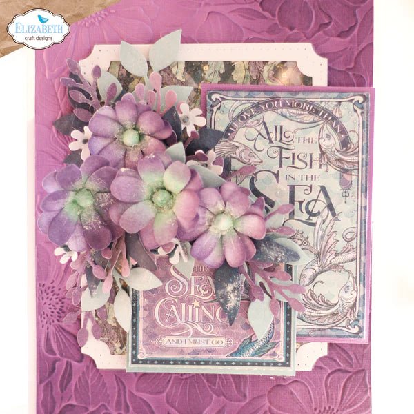 Wild Flower 2 Die Set by Elizabeth Craft Designs - Craftywaftyshop